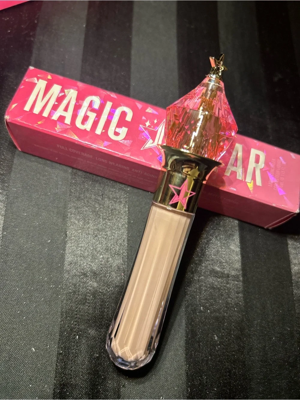 Jeffree Star Concealer Tube with Pink Gem Cap